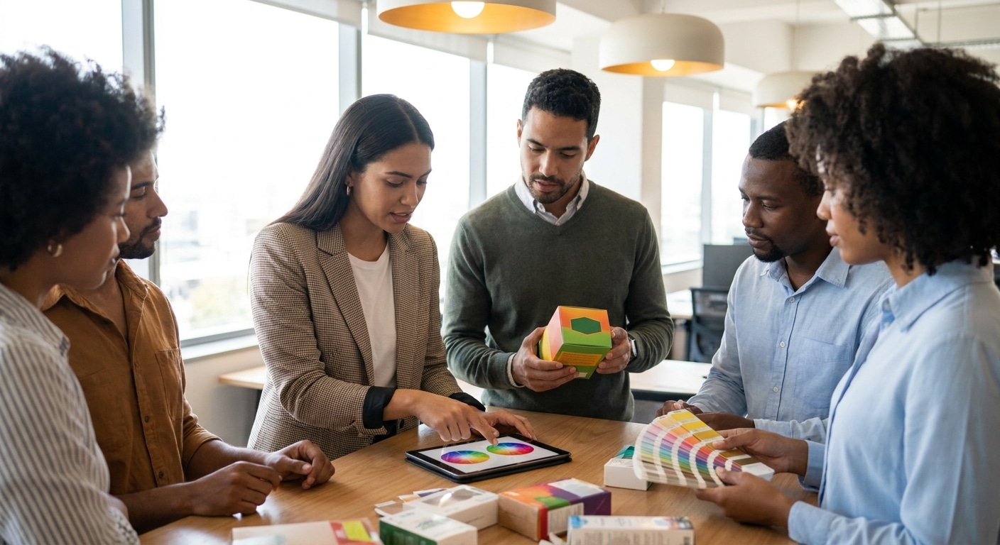 ทริคเลือกสีโลโก้และฉลากสินค้า สร้างภาพจำให้แบรนด์ SME - branding-color-label-design