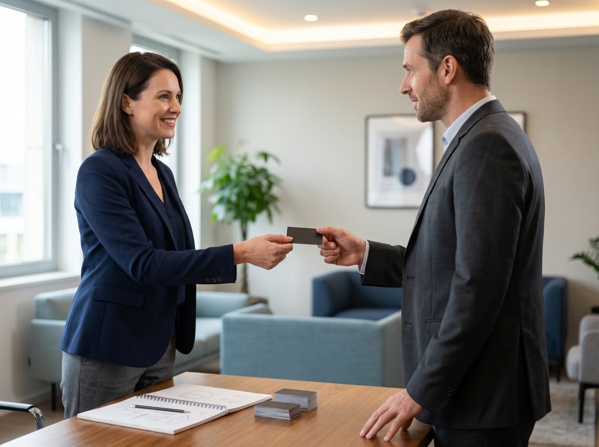 ทริคออกแบบนามบัตรและโลโก้ สร้างภาพลักษณ์ SME ให้ดูโปร - business-card-logo-design