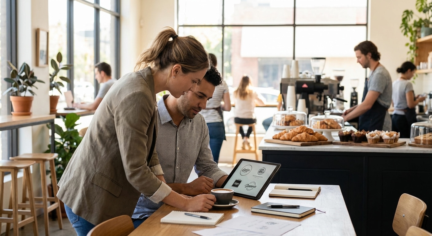 ทริคออกแบบโลโก้และเมนูร้านคาเฟ่ ดึงดูดลูกค้า สไตล์ SME - cafe-logo-menu-design-tips