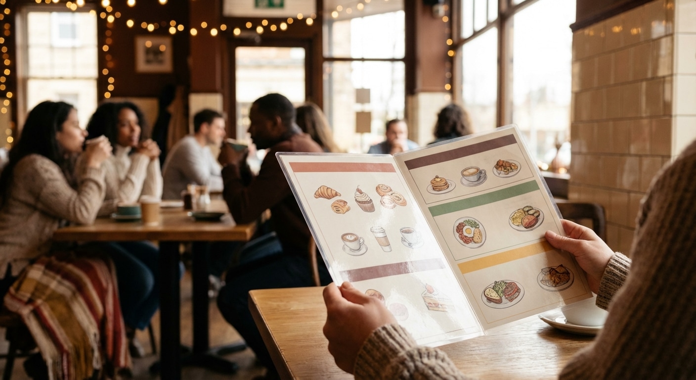 เทคนิคออกแบบเมนูคาเฟ่ ดึงดูดลูกค้า เพิ่มยอดขายให้ร้าน - cafe-menu-design-tips-sales