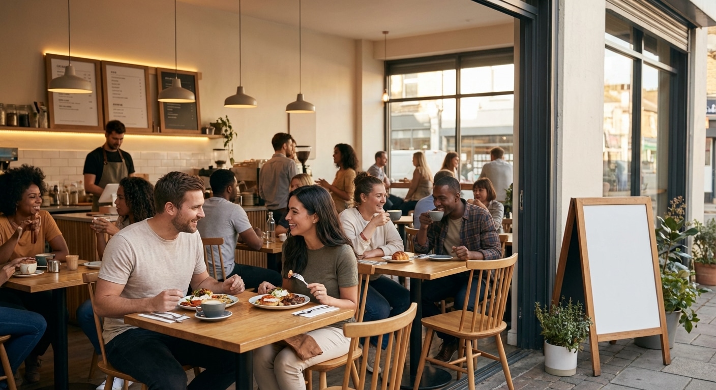 กลยุทธ์ดันยอดขายร้านคาเฟ่ด้วยป้ายโฆษณาและออกแบบเมนู - cafe-menu-signage-marketing