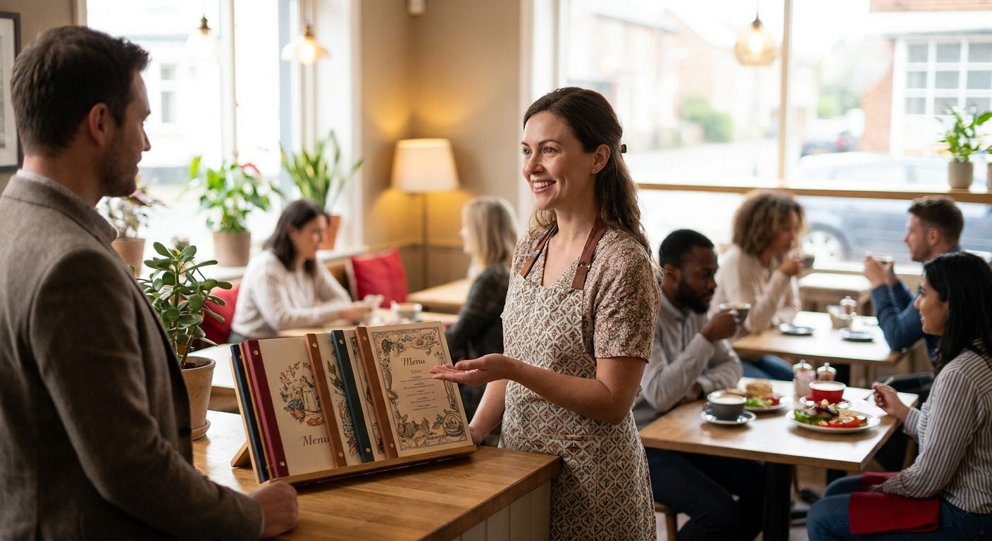 ทริคออกแบบโลโก้และเมนูร้านอาหาร ดึงดูดลูกค้าฉบับ SME - cafe-restaurant-logo-menu-design