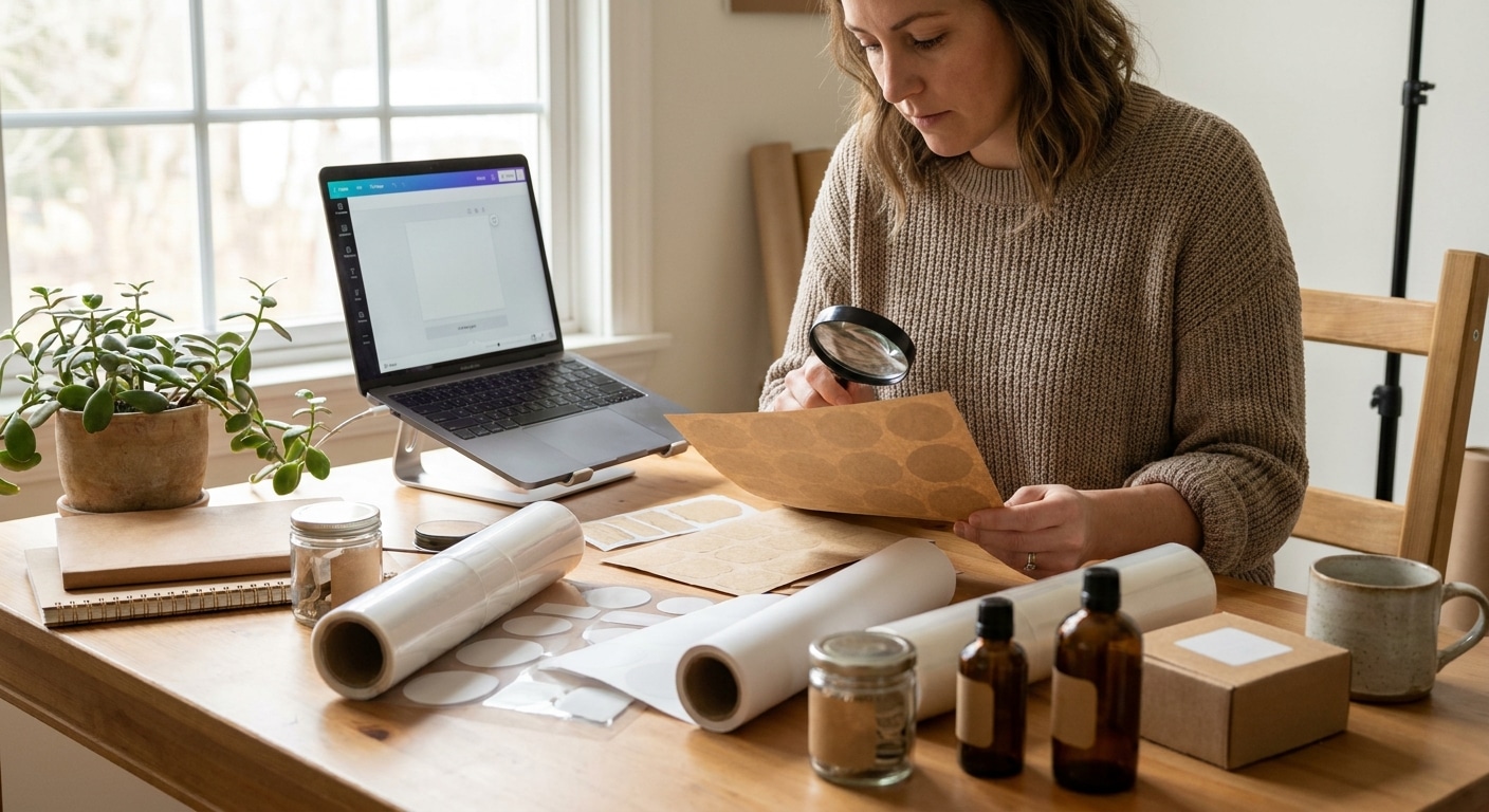 เลือกสติ๊กเกอร์ PP, PVC, คราฟท์ ให้ตอบโจทย์แพคเกจจิ้ง SME - choose-pp-pvc-kraft-stickers