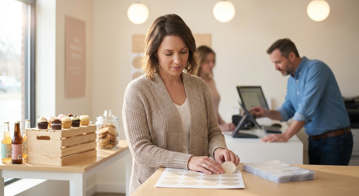 วิธีเลือกสติ๊กเกอร์ฉลากสินค้าให้ปัง ติดทนไม่ลอก - choose-product-label-sticker