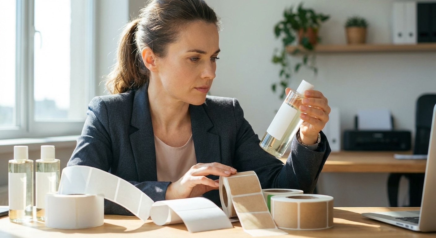 เลือกสติ๊กเกอร์ฉลากสินค้าแบบไหน ให้แบรนด์ SME ดูแพง - choose-product-sticker-label-sme