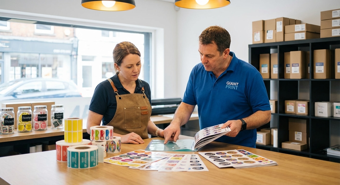 เลือกสติ๊กเกอร์ติดสินค้าแบบไหนดี? เคล็ดลับอัปยอดขาย SME - choose-right-product-sticker