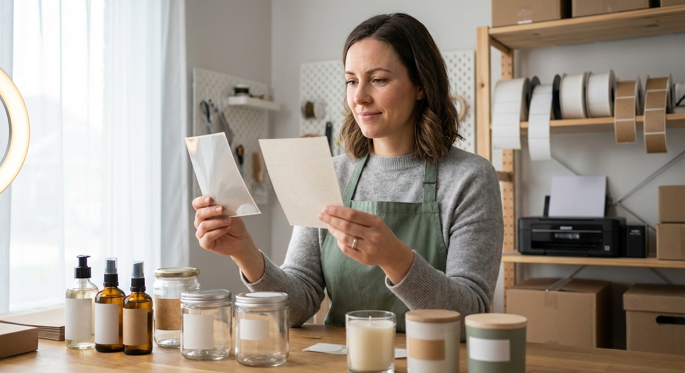 ประเภทสติ๊กเกอร์ฉลากสินค้า เลือกอย่างไรให้ตอบโจทย์ SME - choose-right-product-sticker