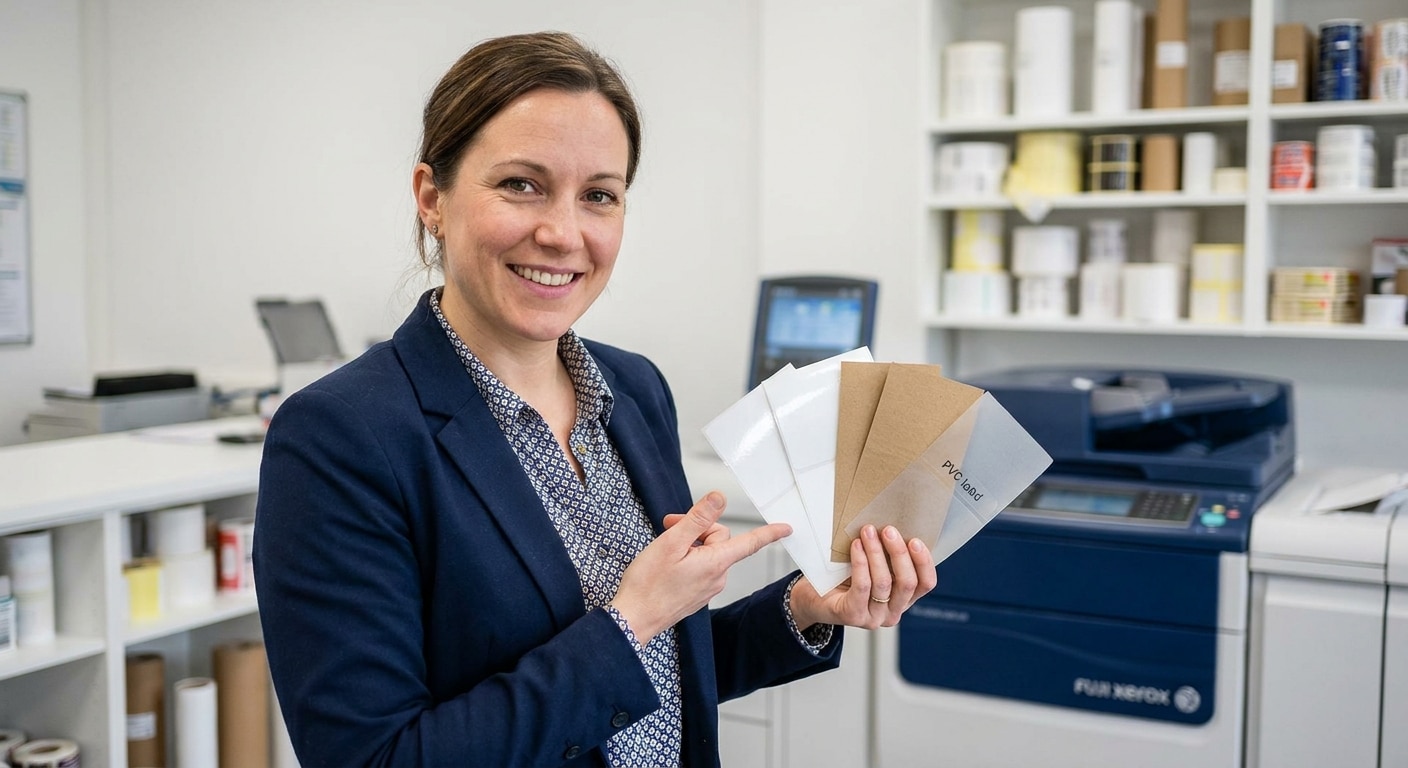 คู่มือเลือกสติ๊กเกอร์ฉลากสินค้า PP, PVC, คราฟท์ ให้เป๊ะ - choose-right-sticker-label