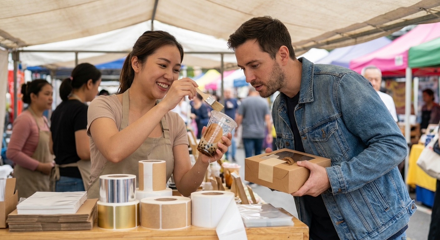 เลือกสติ๊กเกอร์ฉลากสินค้าแบบไหนดี? ให้ติดทน ไม่ลอกร่อน - choose-right-sticker-label-material