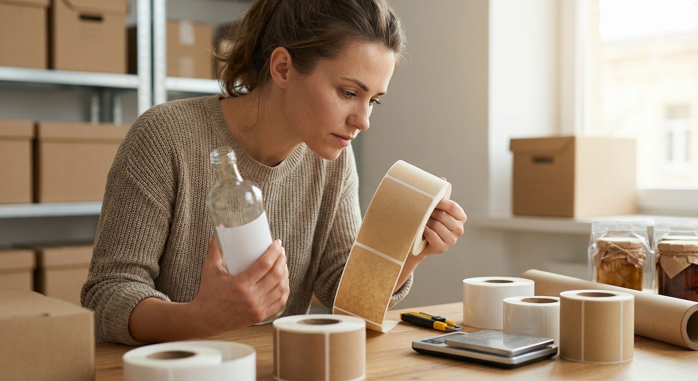 คู่มือเลือกสติ๊กเกอร์ฉลากสินค้า SME แบบไหนกันน้ำ ติดทน? - choose-right-sticker-label-packaging