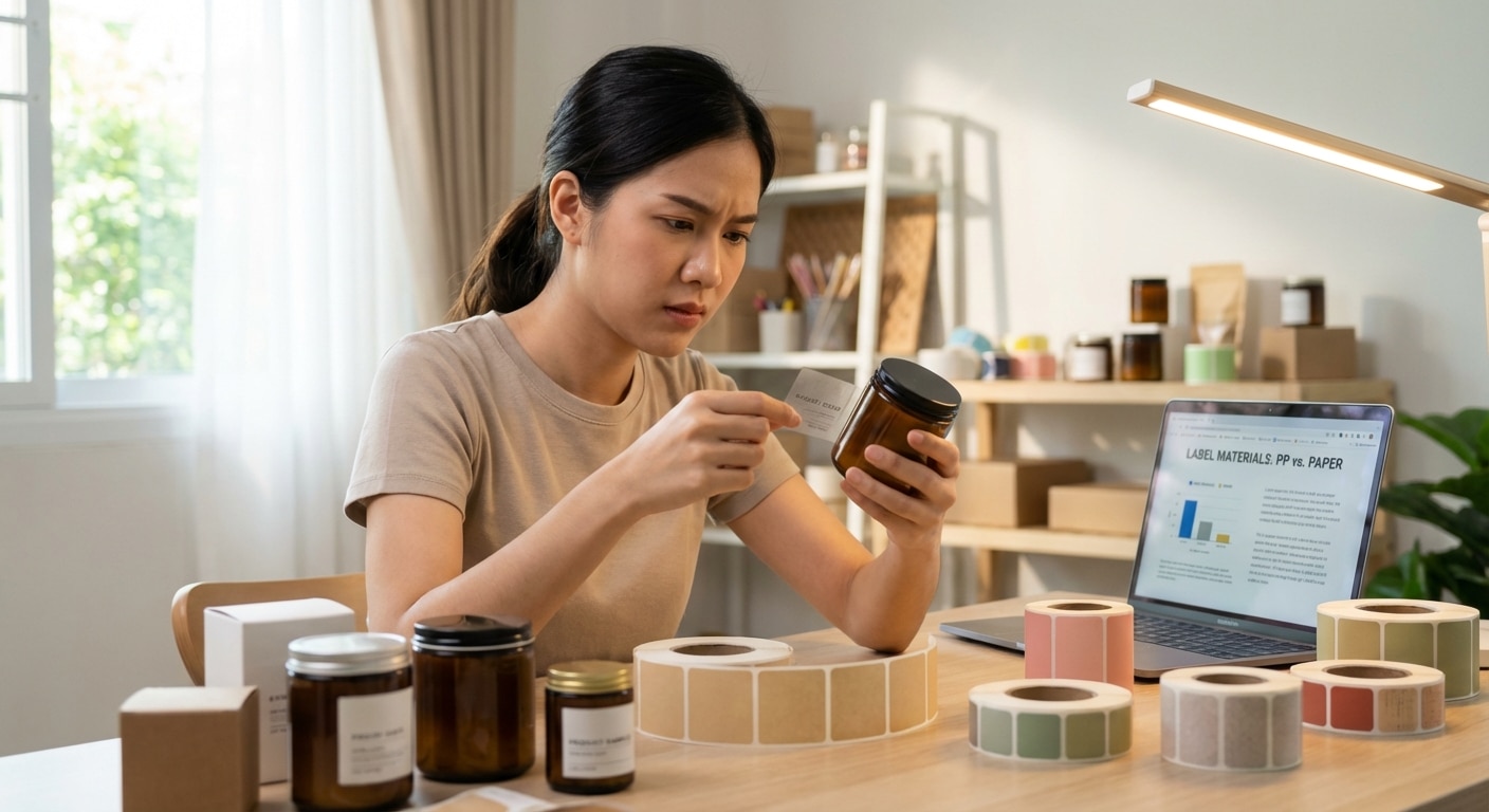 คู่มือ SME: เลือกเนื้อสติ๊กเกอร์ฉลากสินค้าให้เหมาะกับธุรกิจ - choose-right-sticker-label-sme