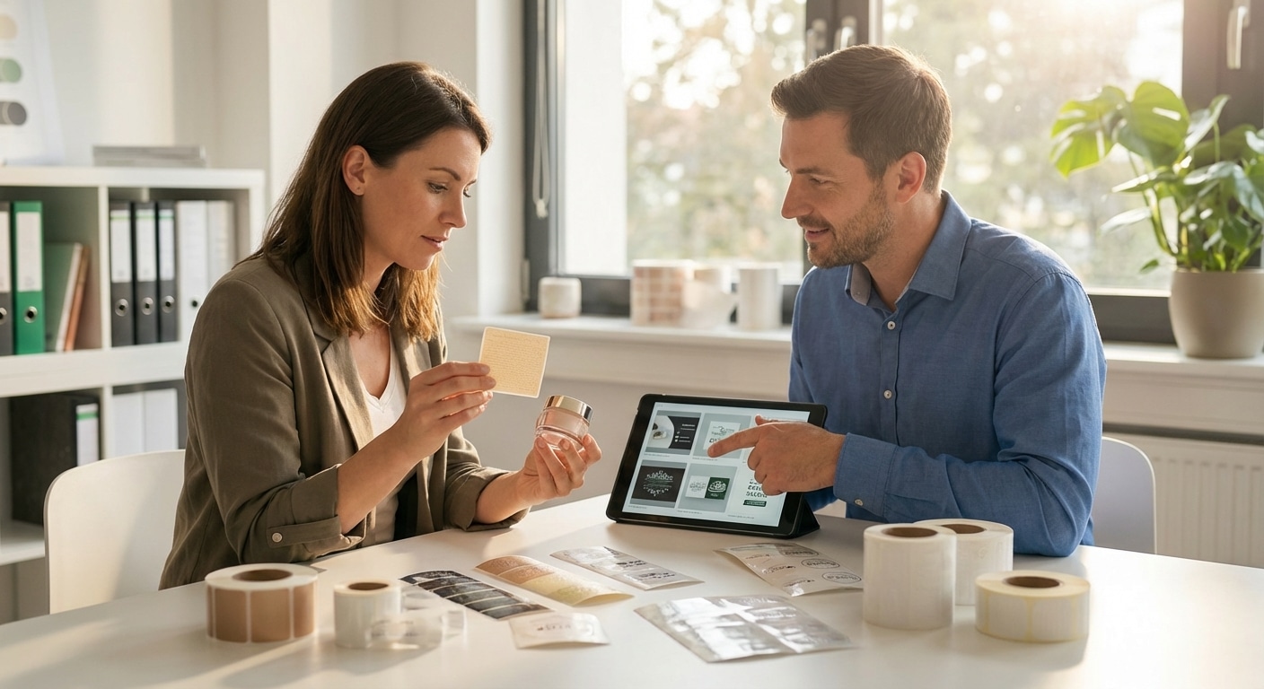 เลือกสติ๊กเกอร์ฉลากสินค้าอย่างไร ให้ปังและเหมาะกับธุรกิจ - choose-right-sticker-label-type