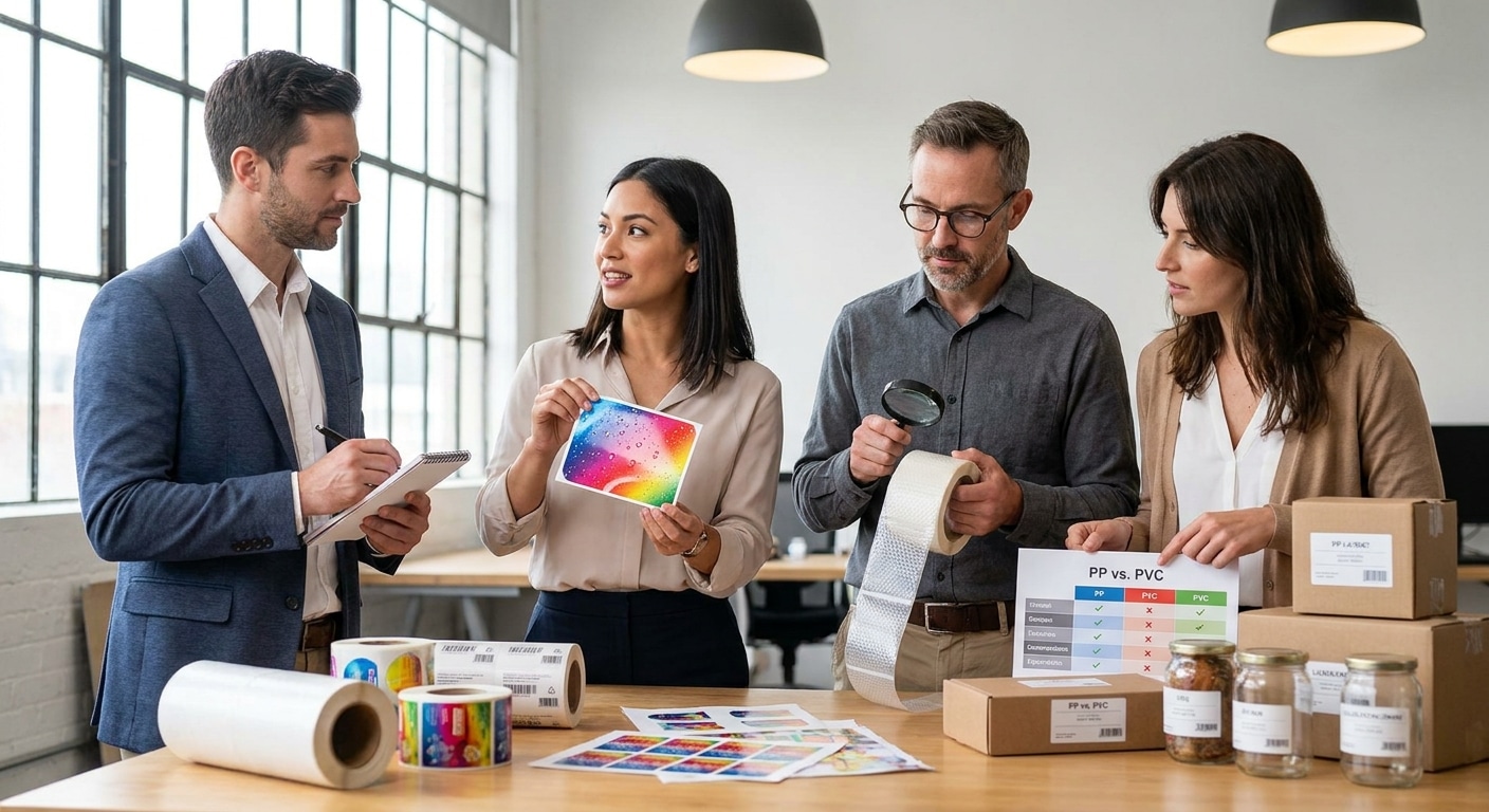 เจาะลึกเนื้อสติ๊กเกอร์! เลือกแบบไหนให้เหมาะกับสินค้า SME - choose-right-sticker-material