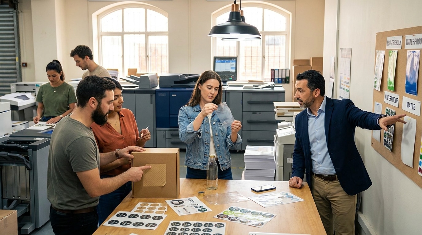 เทคนิคเลือกวัสดุสติ๊กเกอร์ฉลากสินค้าให้เหมาะกับธุรกิจ - choose-right-sticker-material