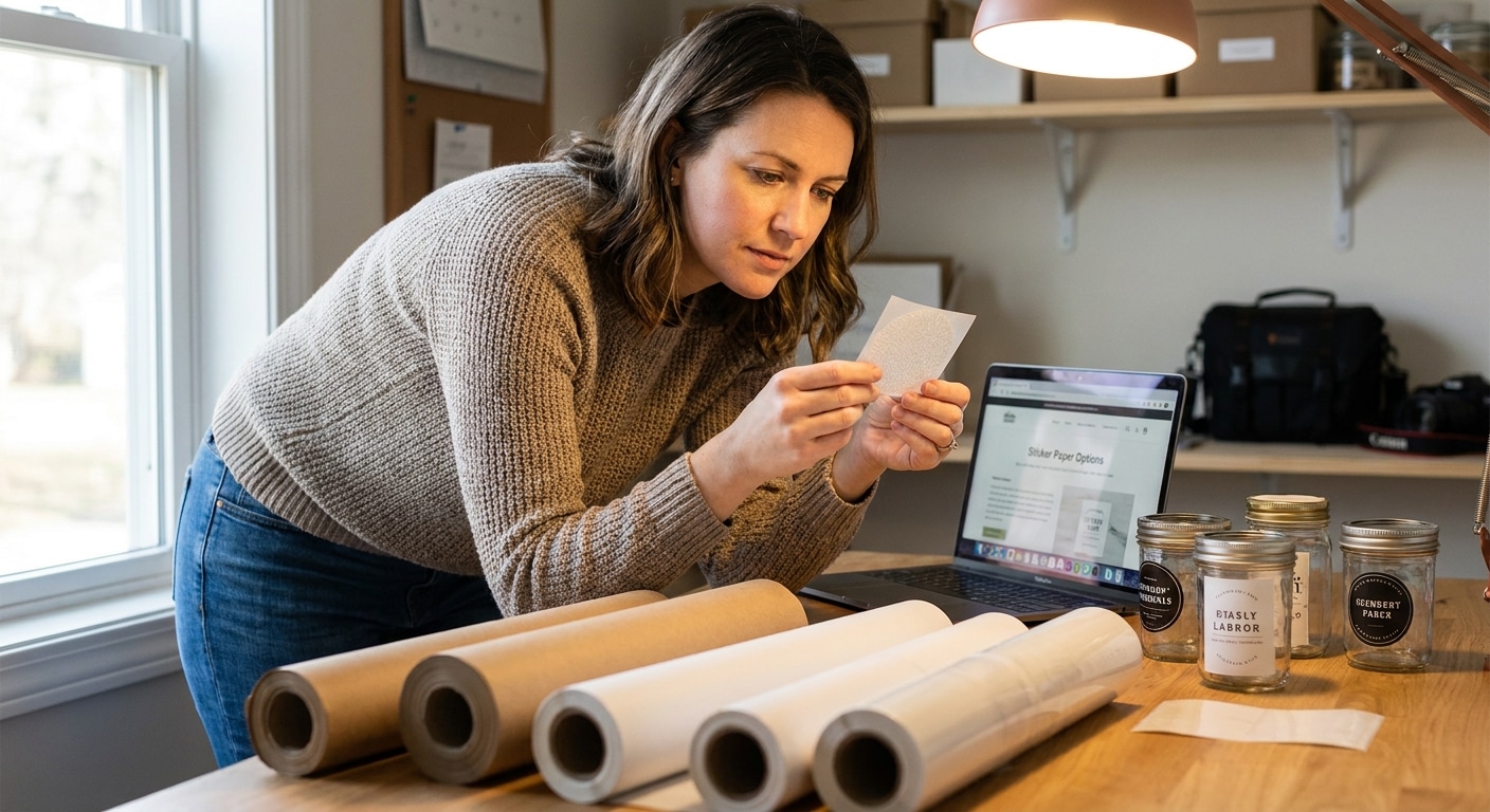 วิธีเลือกสติ๊กเกอร์ฉลากสินค้า กันน้ำ-กันมัน ให้เหมาะกับ SME - choose-right-sticker-material