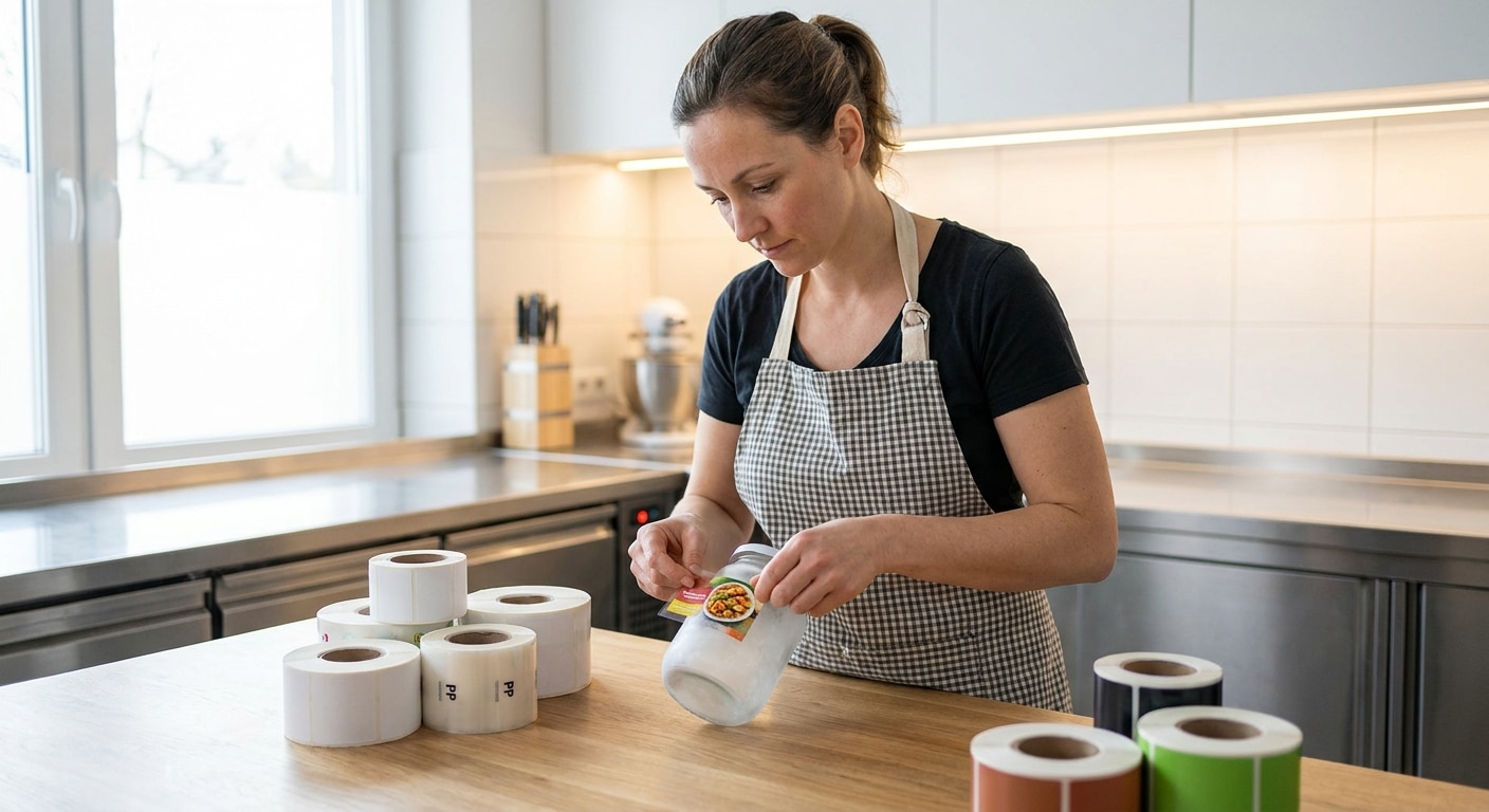 คัมภีร์เลือกสติ๊กเกอร์ติดฉลากสินค้า แช่เย็นน้ำไม่ลอก - choose-right-sticker-material