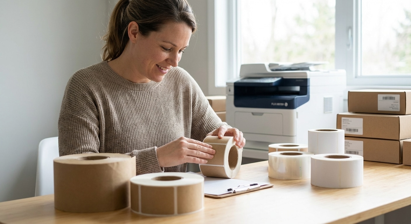 รู้ก่อนสั่ง! เลือกสติ๊กเกอร์ฉลากสินค้ายังไงให้ติดทน ไม่ลอก - choose-right-sticker-material