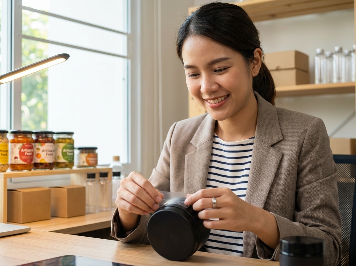 เคล็ดลับเลือกสติ๊กเกอร์ฉลากสินค้าให้ปัง อัปเกรดแบรนด์ SME - choose-sticker-label-packaging