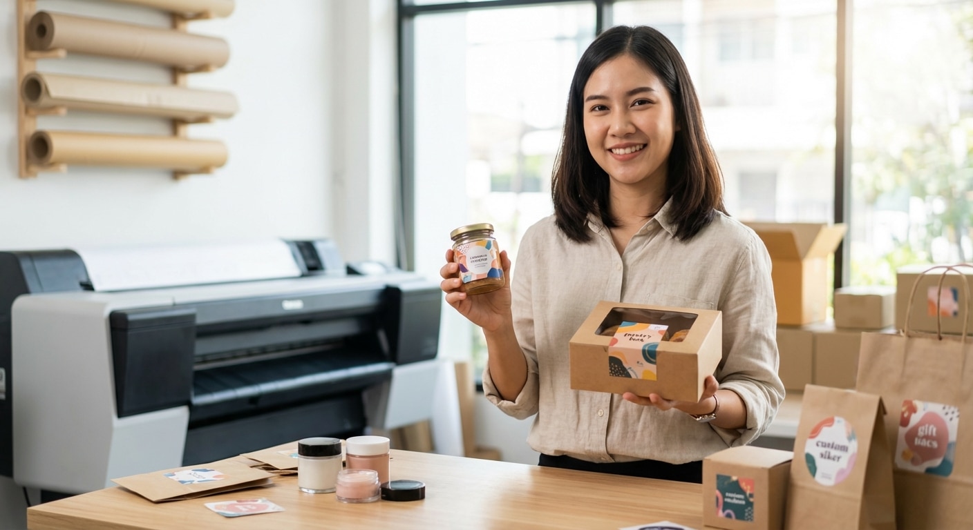 เทคนิคเลือกเนื้อสติ๊กเกอร์ฉลากสินค้าให้เหมาะกับธุรกิจ SME - choose-sticker-label-sme