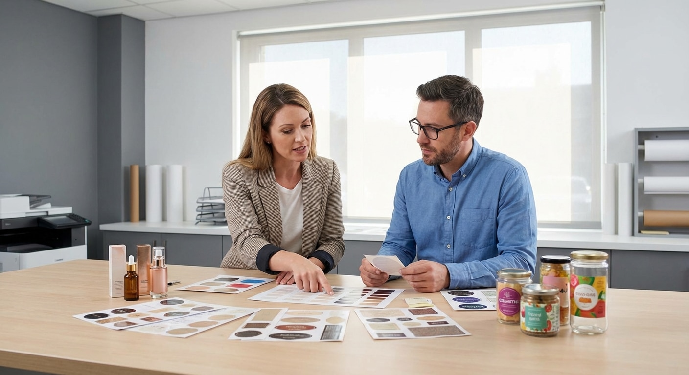 วิธีเลือกสติ๊กเกอร์ฉลากสินค้าให้เป๊ะ เหมาะกับแบรนด์ SME - choose-sticker-label-sme-brand