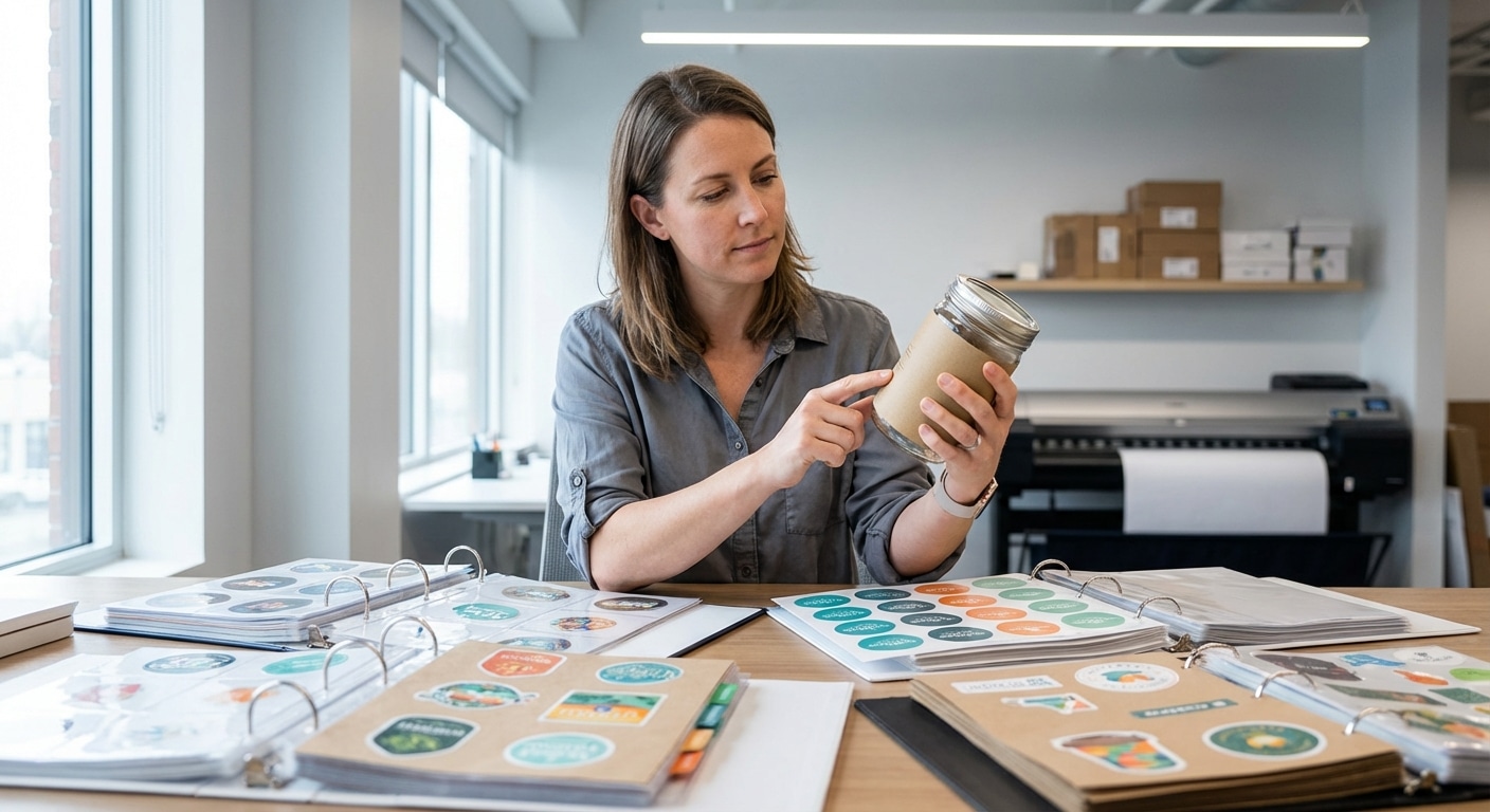 รู้ก่อนพิมพ์! วิธีเลือกสติ๊กเกอร์ฉลากสินค้าสำหรับ SME - choose-sticker-label-sme