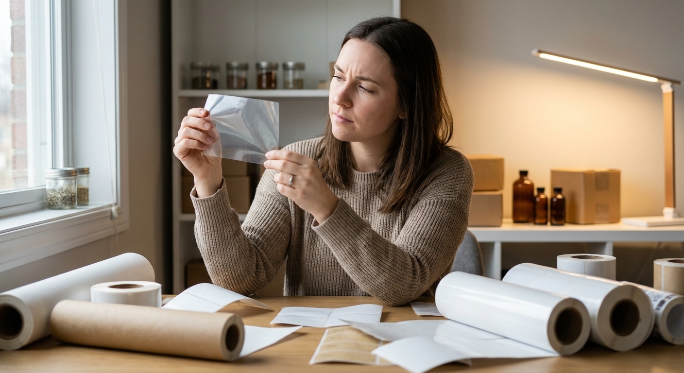 คัมภีร์เลือกสติ๊กเกอร์ฉลากสินค้า! PP หรือ PVC แบบไหนปังสุด? - choose-sticker-material-guide