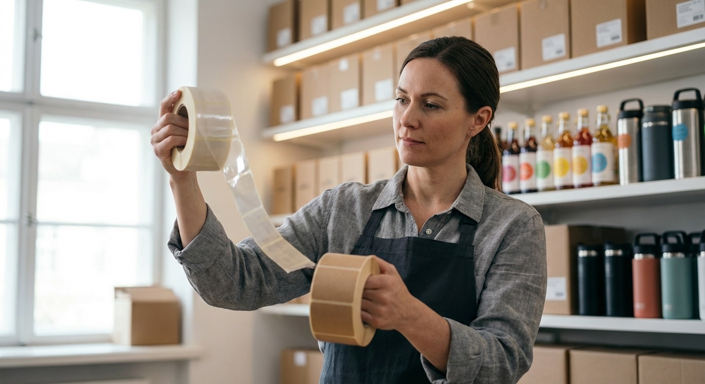 คัมภีร์เลือกสติ๊กเกอร์ฉลากสินค้า: แบบไหนกันน้ำ แช่แข็งได้? - choose-sticker-material-guide