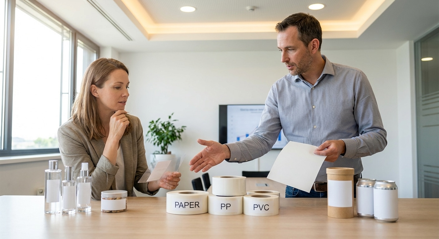 เจาะลึกวิธีเลือกวัสดุสติ๊กเกอร์ฉลากสินค้า ให้ตอบโจทย์ SME - choose-sticker-material-sme