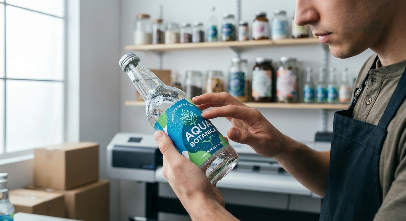 เทคนิคเลือกสติ๊กเกอร์ฉลากสินค้าให้กันน้ำ สีสด ไม่ลอก! - choose-waterproof-sticker-labels