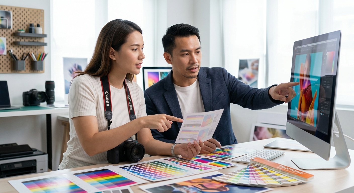 CMYK vs RGB คืออะไร? เตรียมไฟล์งานพิมพ์ให้สีสด ไม่เพี้ยน - cmyk-vs-rgb-printing-guide