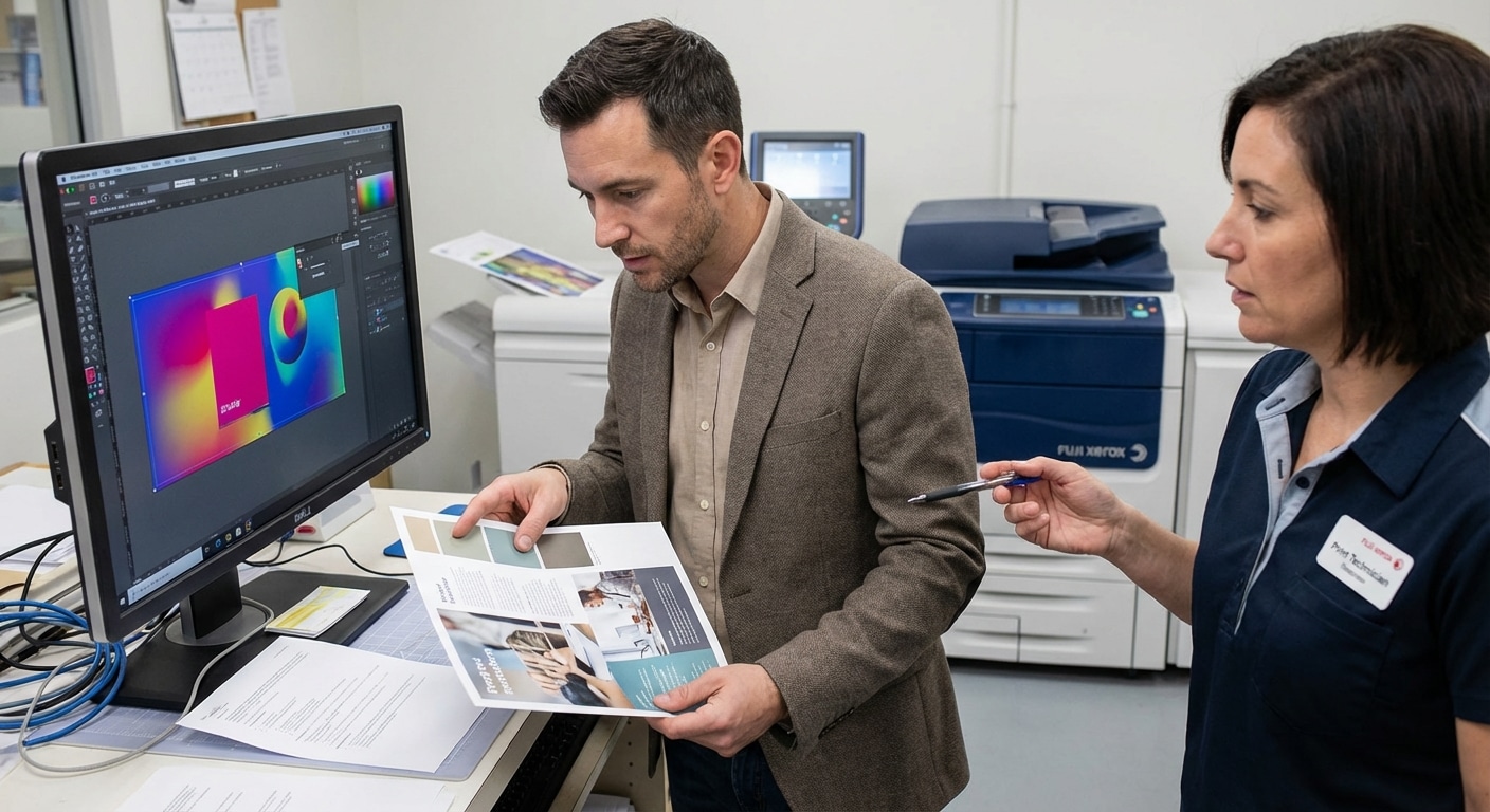 ทำไมสีพิมพ์ไม่ตรงปก? รู้จัก CMYK และ RGB ก่อนสั่งพิมพ์ - cmyk-vs-rgb-printing-guide