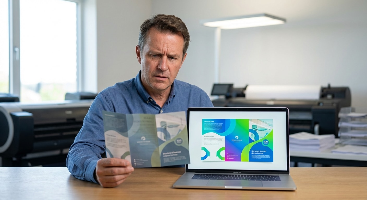 SME ควรรู้! พิมพ์งานทำไมต้อง CMYK ไขความลับสีตรงปกไม่เพี้ยน - cmyk-vs-rgb-printing-guide