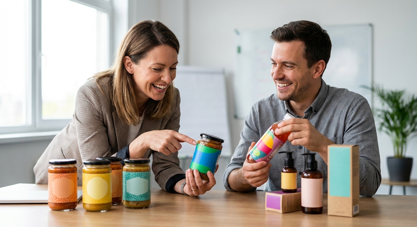 จิตวิทยาเลือกสีฉลากสินค้า สร้างแบรนด์ SME ให้ปัง - color-psychology-label-design