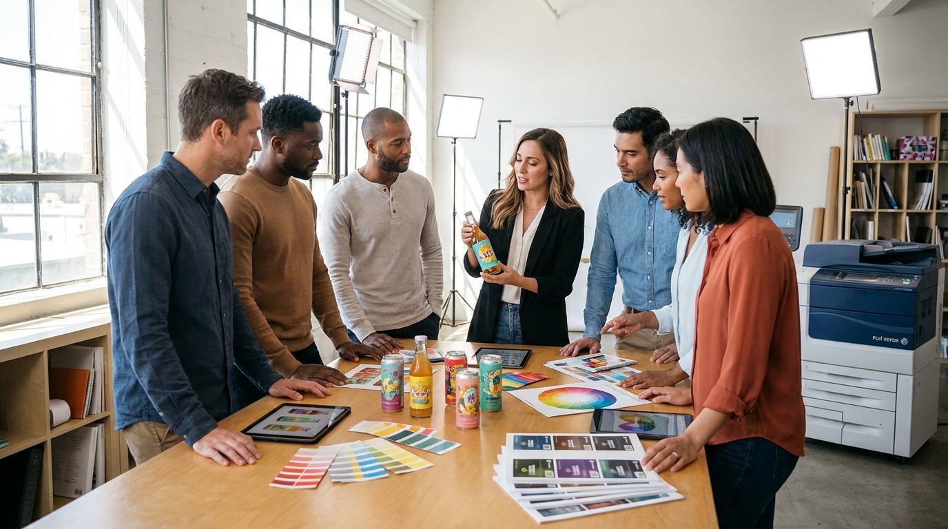 จิตวิทยาสีออกแบบฉลากสินค้าและโลโก้ ให้ยอดขายพุ่ง! - color-psychology-label-design