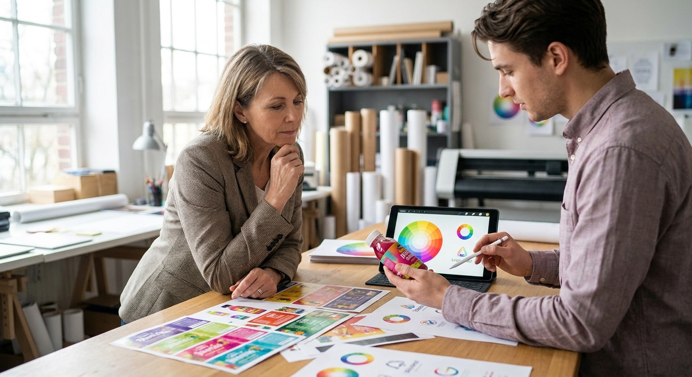 จิตวิทยาสีออกแบบโลโก้และฉลากสินค้า ยกระดับแบรนด์ SME - color-psychology-logo-label-design