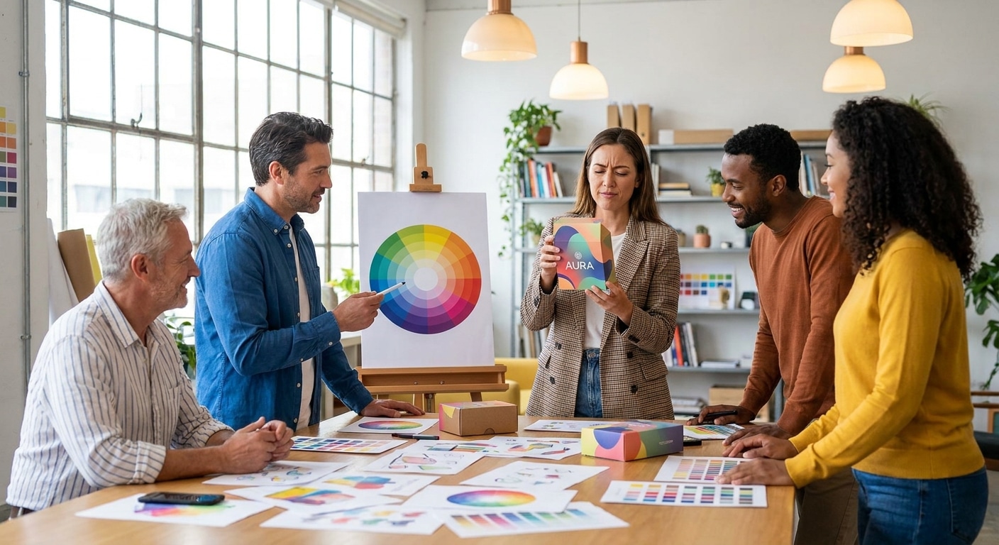 จิตวิทยาสีออกแบบโลโก้และแพ็กเกจจิ้ง สร้างแบรนด์ SME ให้ปัง - color-psychology-logo-packaging