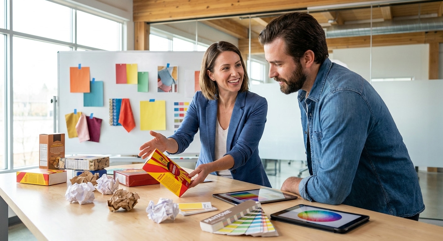 ทริคเลือกสีโลโก้และแพคเกจจิ้งให้ปัง สร้างยอดขาย SME - color-psychology-packaging-design-sme