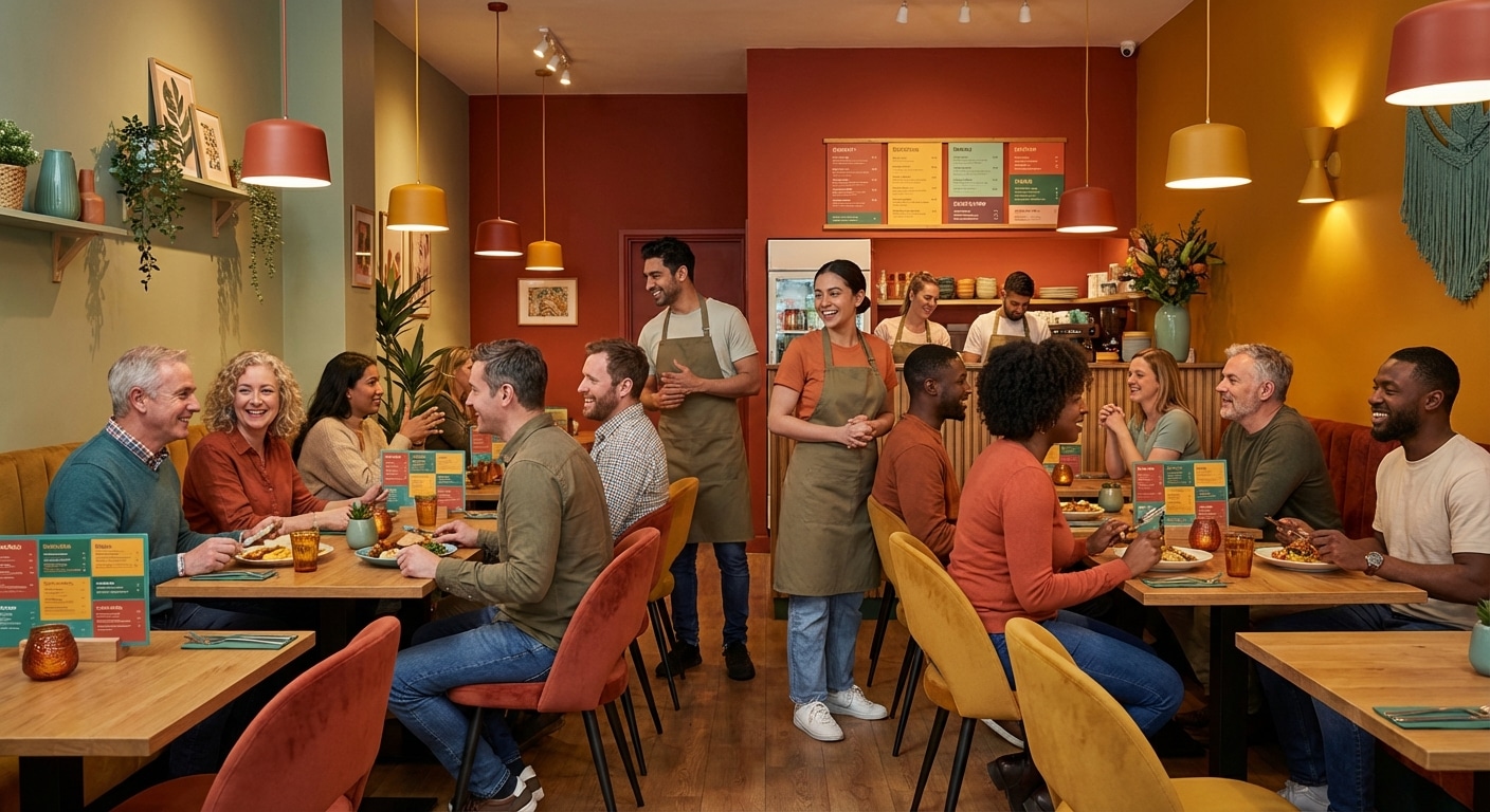 จิตวิทยาการใช้สีออกแบบป้ายและเมนู กระตุ้นยอดขาย SME - color-psychology-signage-menu-design