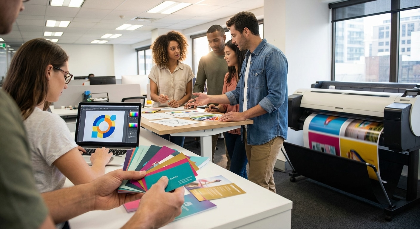 ทฤษฎีสีสร้างแบรนด์: ออกแบบโลโก้และสื่อสิ่งพิมพ์ให้ปัง - color-theory-branding-print-design