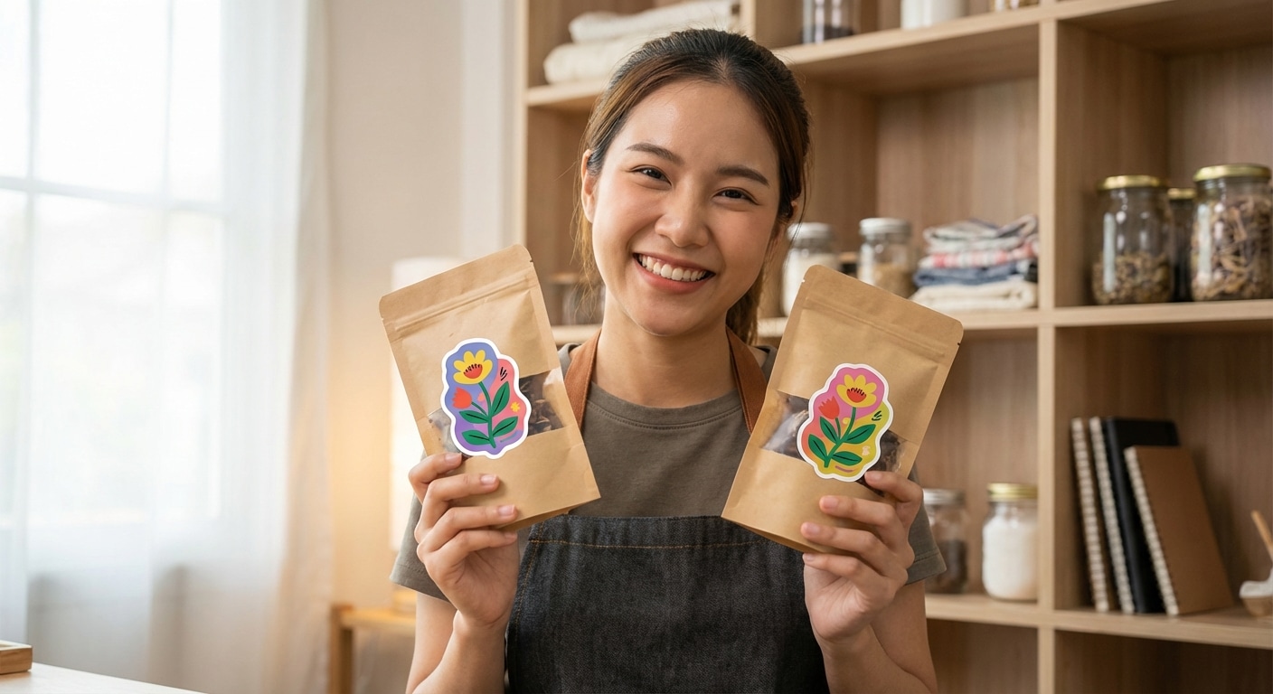 สติ๊กเกอร์ไดคัทอิสระ ทริคเพิ่มยอดขายที่ SME ห้ามพลาด! - custom-diecut-sticker-printing