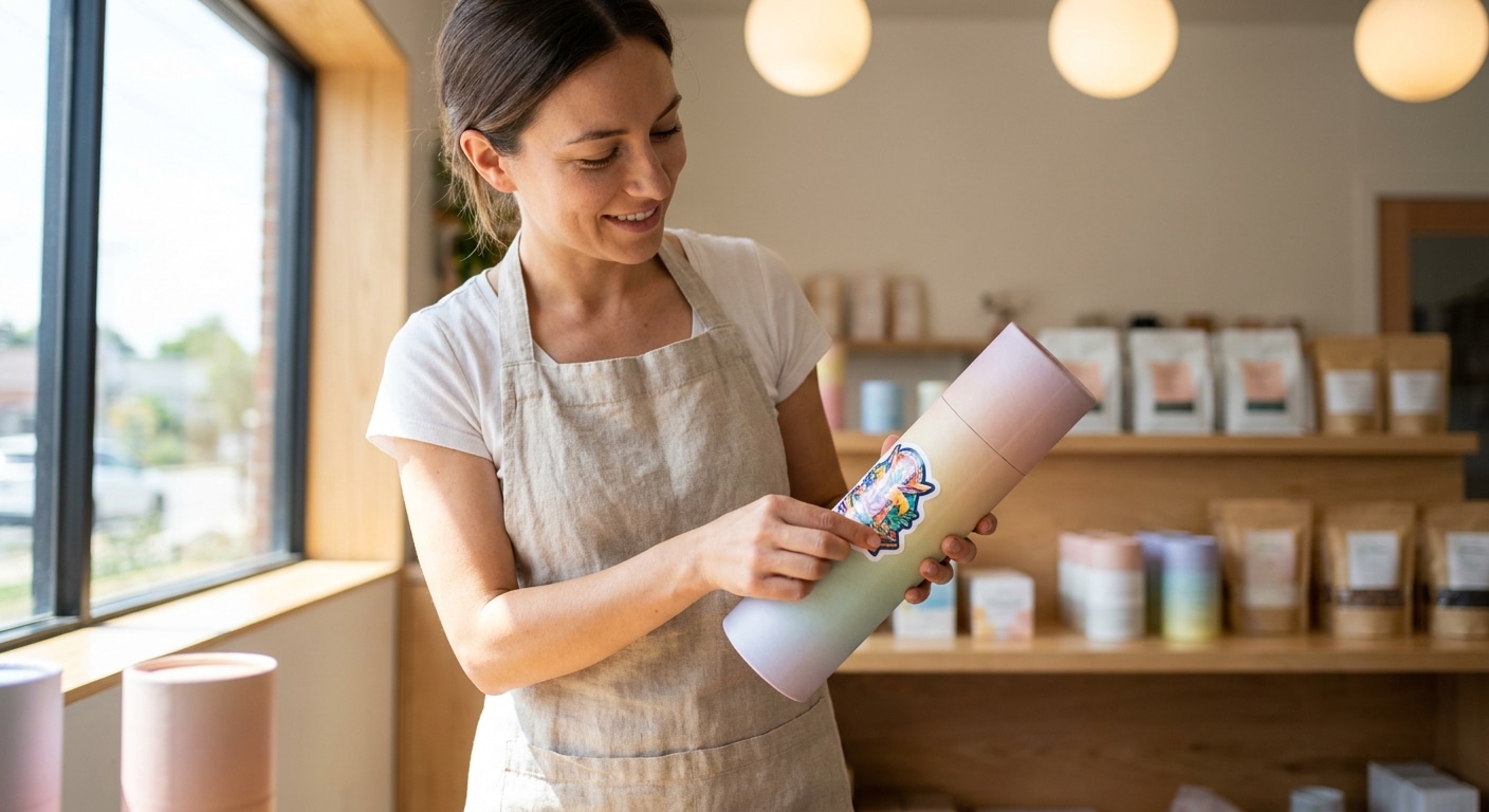 สติ๊กเกอร์ไดคัทสำคัญอย่างไร? ทริคเพิ่มมูลค่าแพ็กเกจจิ้ง - die-cut-sticker-packaging-tips