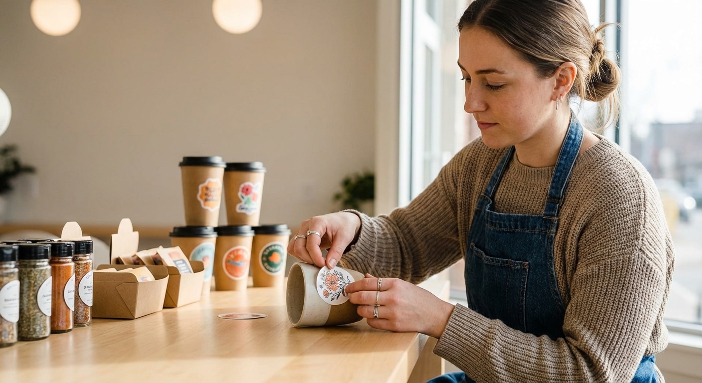 สติ๊กเกอร์ไดคัทติดสินค้า! เคล็ดลับเพิ่มมูลค่าให้ดูแพง - die-cut-sticker-premium-tips