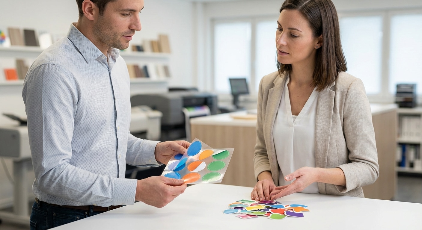 สติ๊กเกอร์ไดคัท 50% กับ 100% ต่างกันอย่างไร? เลือกแบบไหนดี - die-cut-sticker-type-guide