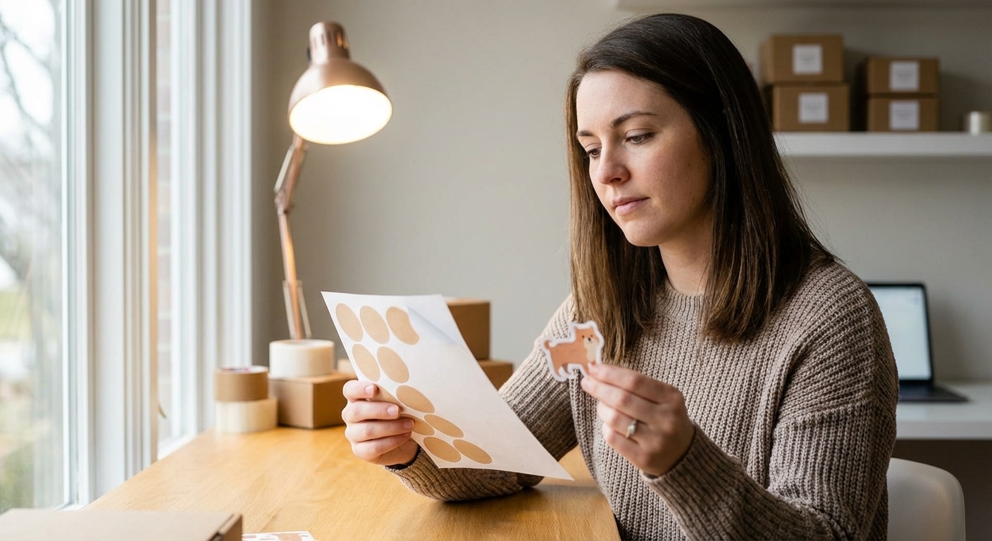 สติ๊กเกอร์ไดคัท vs ฮาล์ฟคัท แบบไหนตอบโจทย์ SME? - die-cut-vs-kiss-cut-sticker