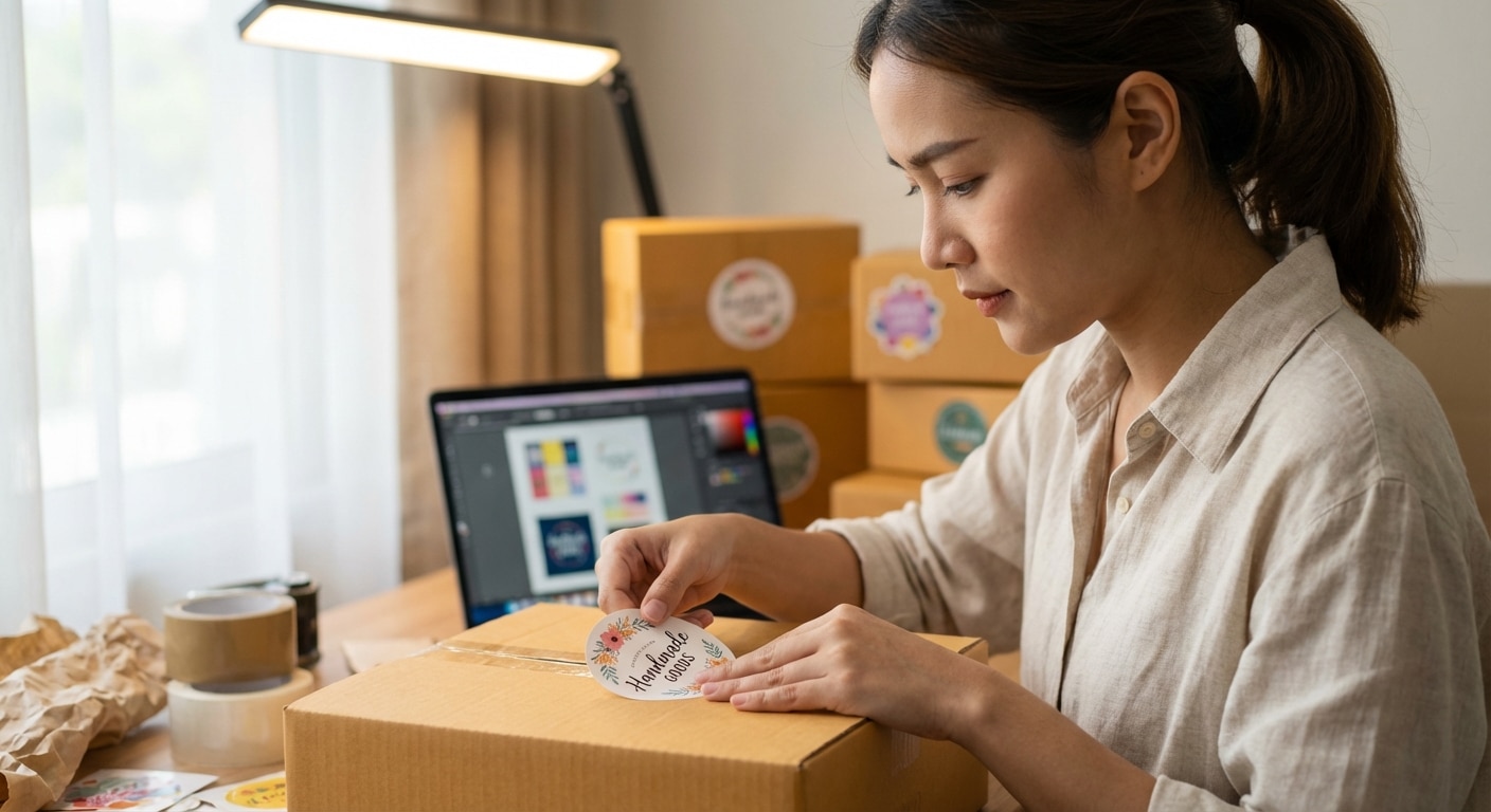 ทริคประหยัดงบ! ใช้สติ๊กเกอร์ไดคัทอัปเกรดกล่องแพ็กเกจจิ้ง - diecut-sticker-packaging-tips