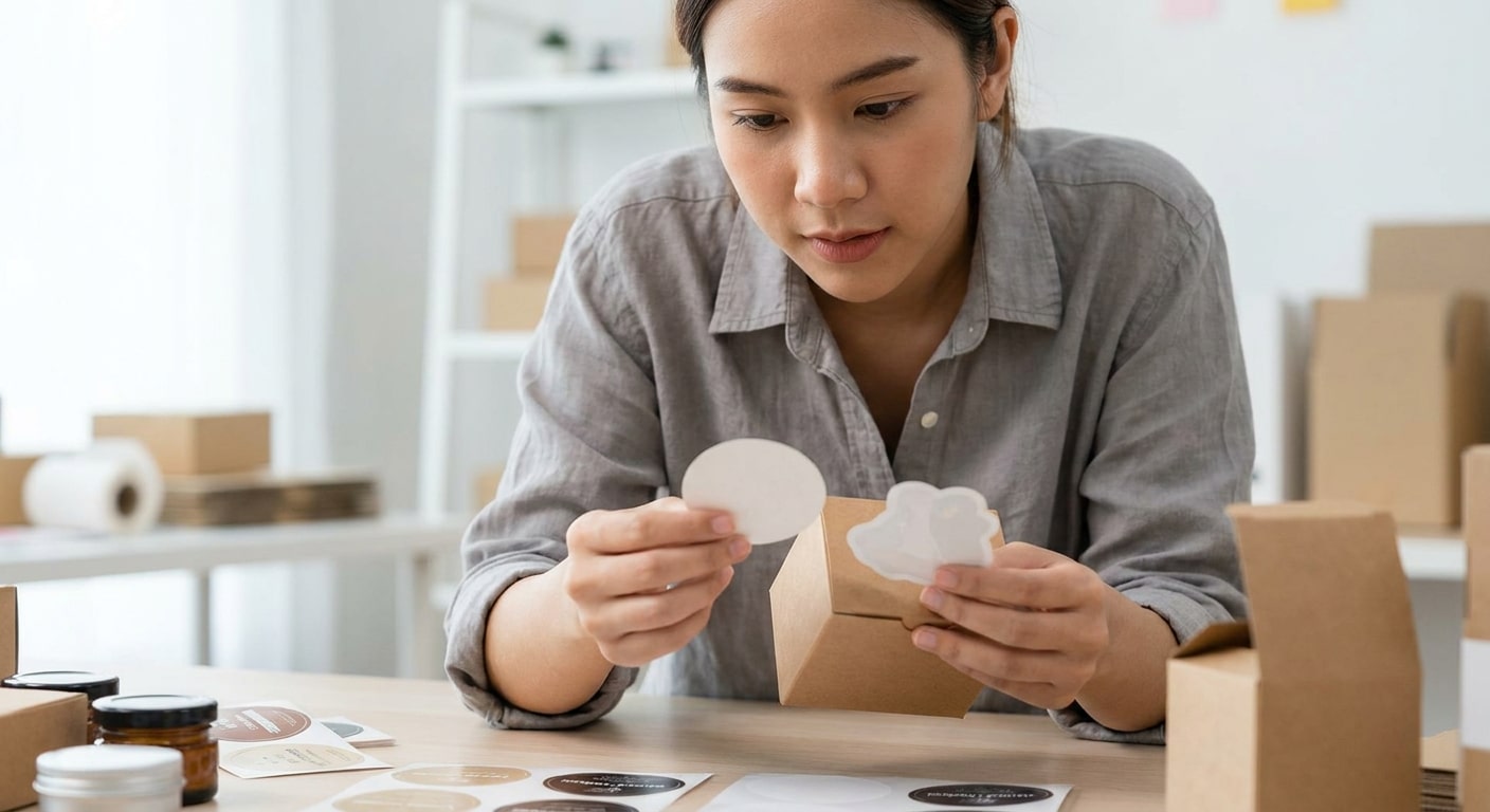 ทริคเลือกรูปทรงสติ๊กเกอร์ไดคัทให้ฉลากสินค้าโดดเด่น - diecut-sticker-shape-ideas