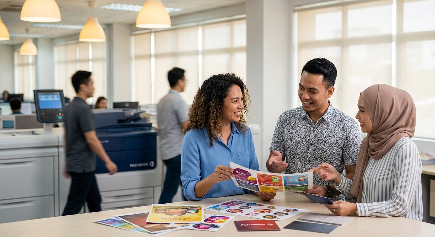 พิมพ์ดิจิตอลคืออะไร? ไขความลับฉลากสีสดด้วย Fuji Xerox - digital-printing-fuji-xerox-sme