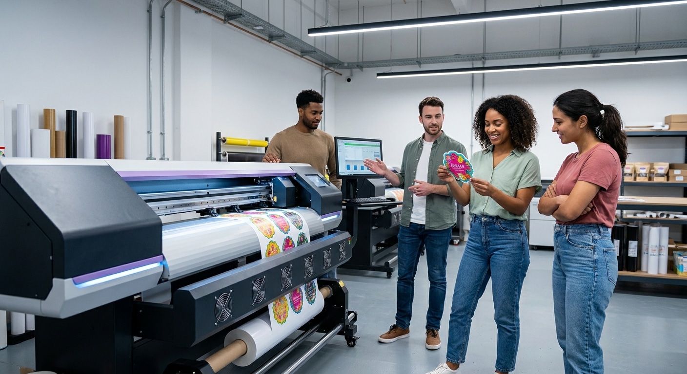 นวัตกรรมพิมพ์ดิจิทัล 2026 พิมพ์น้อยก็คุ้ม สีสดไม่มีเพี้ยน - digital-printing-tech-2026