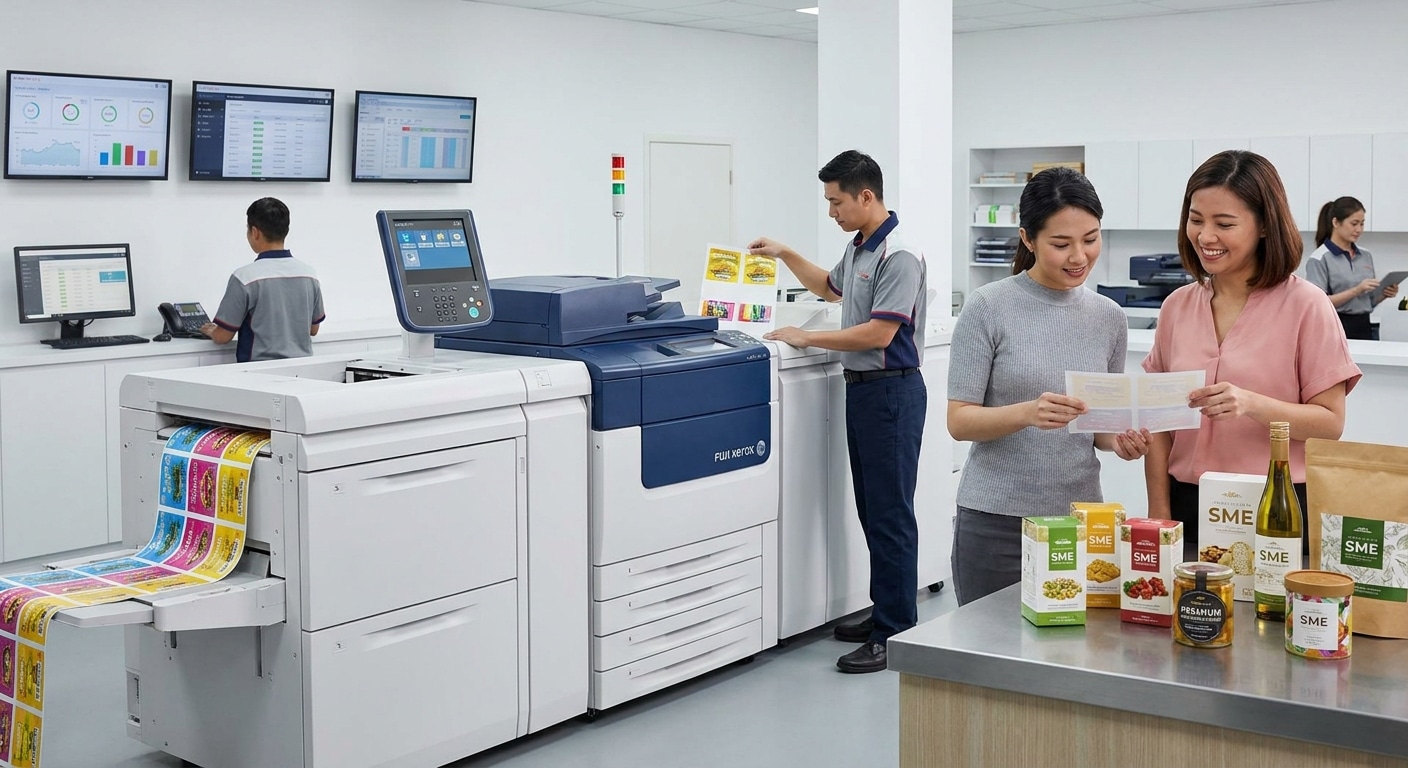 เทคโนโลยีพิมพ์ดิจิทัล 2026: ยกระดับฉลาก SME ให้สวยระดับโปร - digital-printing-tech-for-sme