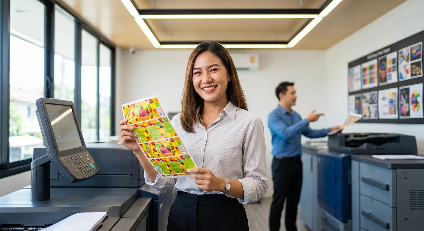 เทคโนโลยีพิมพ์ดิจิทัล ยกระดับฉลากสินค้า SME ให้สีสดคมชัด - digital-printing-tech-for-sme
